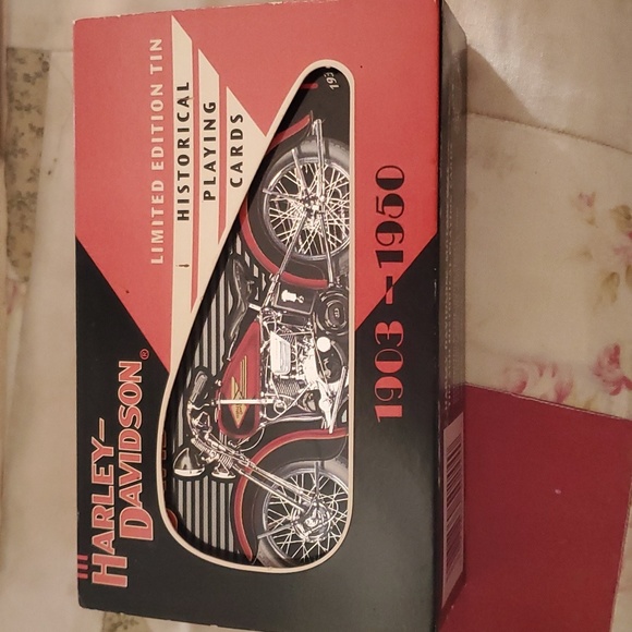 Harley-Davidson | Games | Harley Davidson Limited Edition Tin And Historical Playing Cards | Poshmark Harley-Davidson | Games | Harley Davidson Limited Edition Tin And Historical Playing Cards | Poshmark